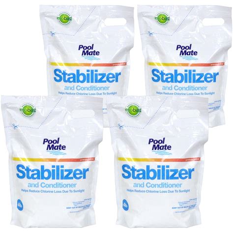 pool stabilizer too low chlorine